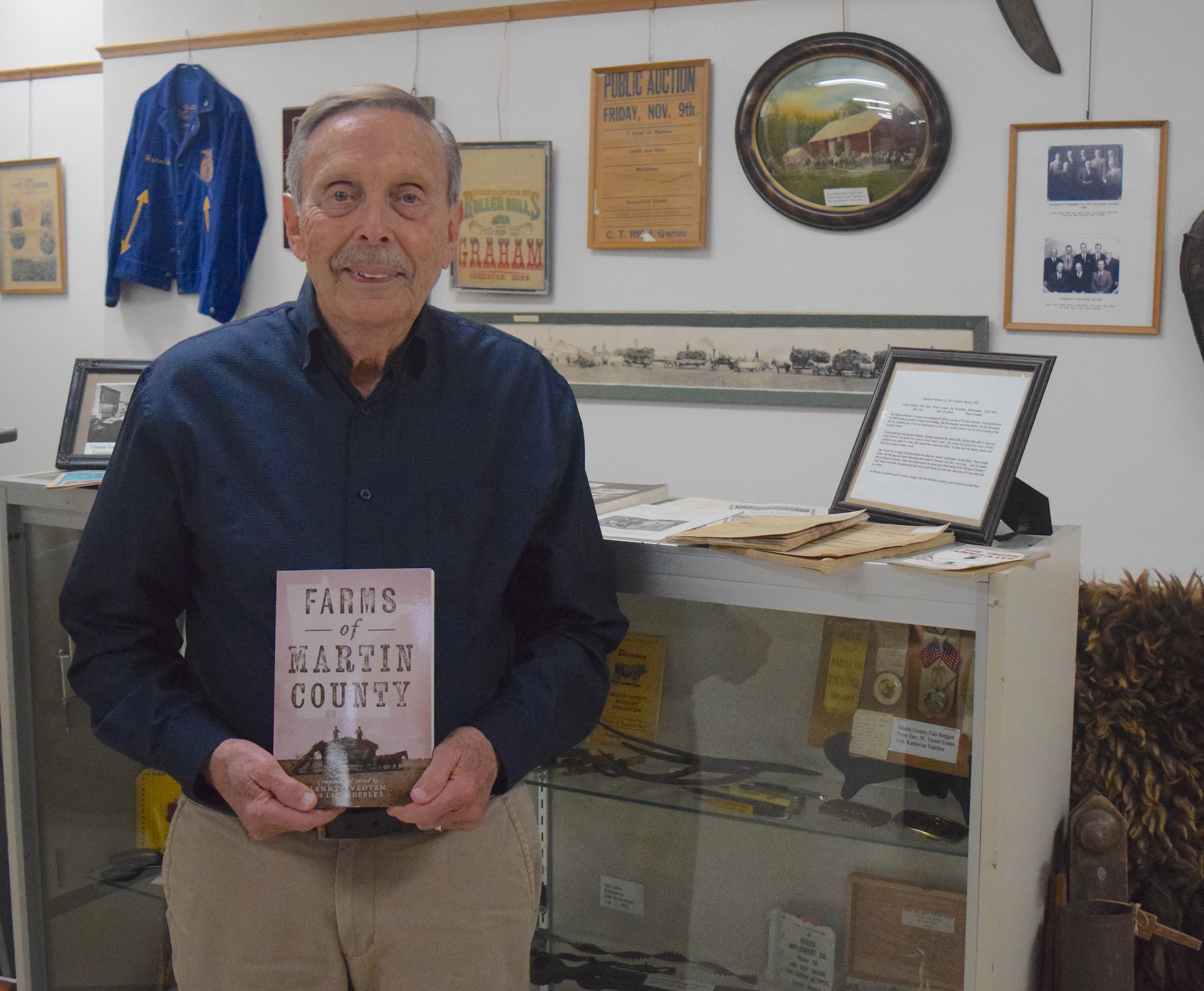 Tvedten's 4th book shares Martin Co. farm history